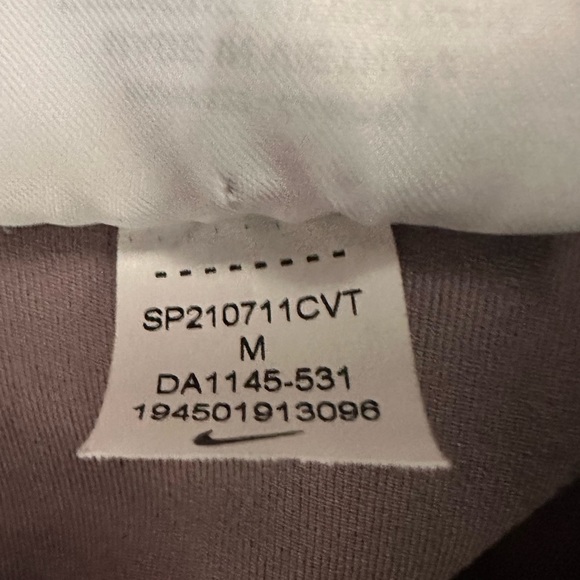 NIKE RUNNING SWOOSH 7/8 LEGGINGS IN PURPLE Size M - Picture 8 of 10